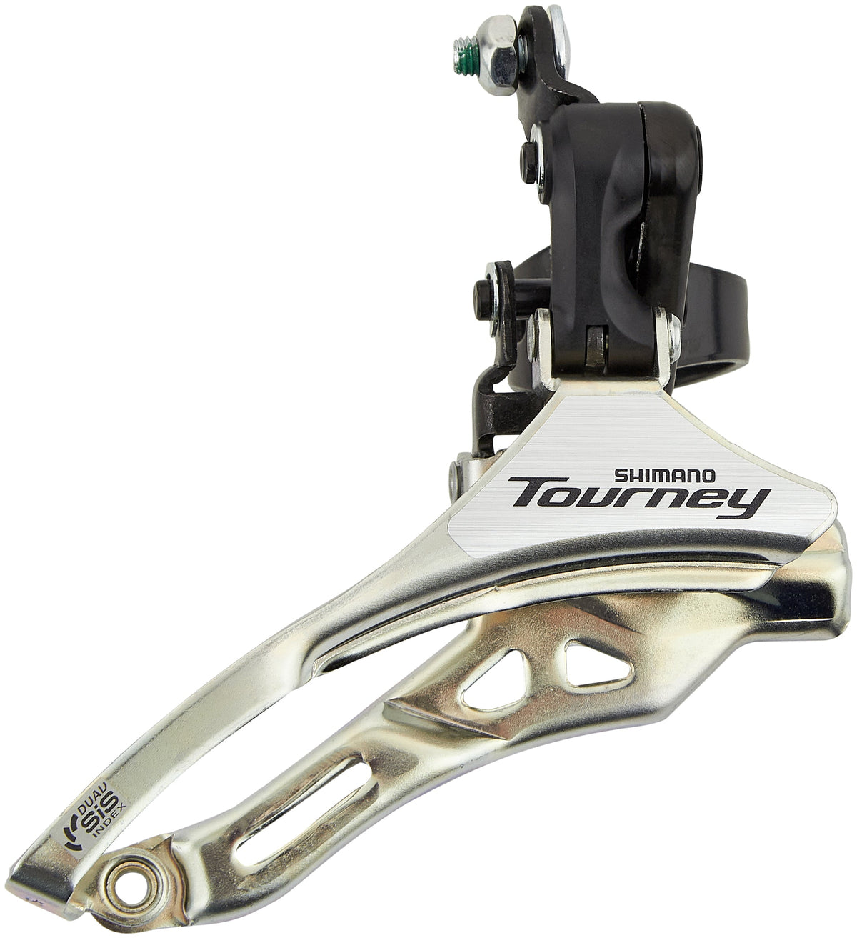 Shimano Tourney FD-TY300 dérailleur avant collier haut 3x6-/7 vitesses tirage bas noir/argent
