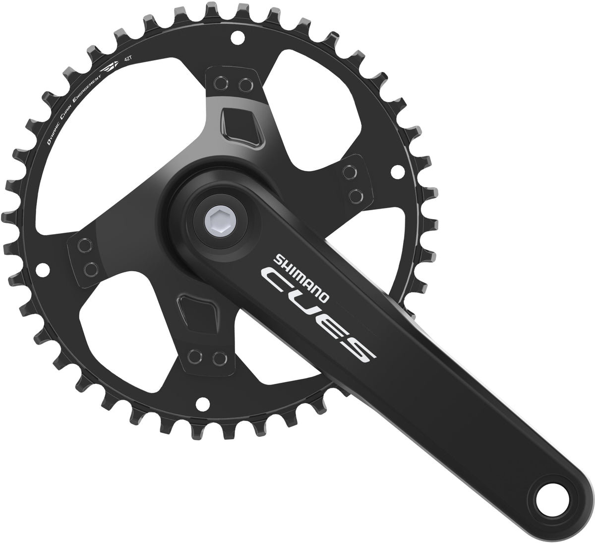 Shimano Cues FC-U4000-1 pédalier 9/10/11 vitesses 42 dents