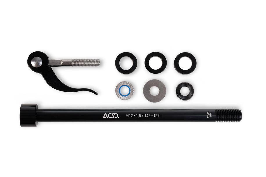 Acid axe traversante pour remorque de vélo black