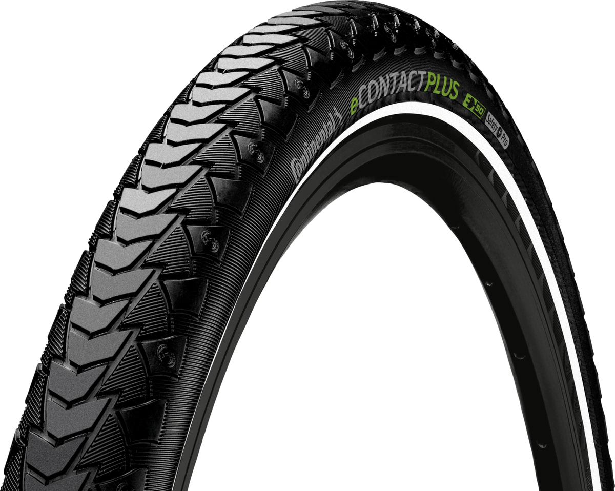 Continental eCONTACT Plus pneu à tringle 20" pneu à tringle noir-réfléchissant