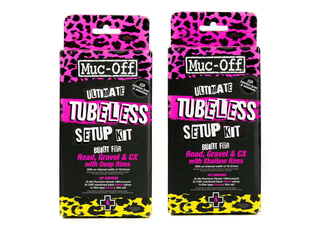 Muc-Off Ultimate Tubeless Setup Kit Route 44mm longueur de valve