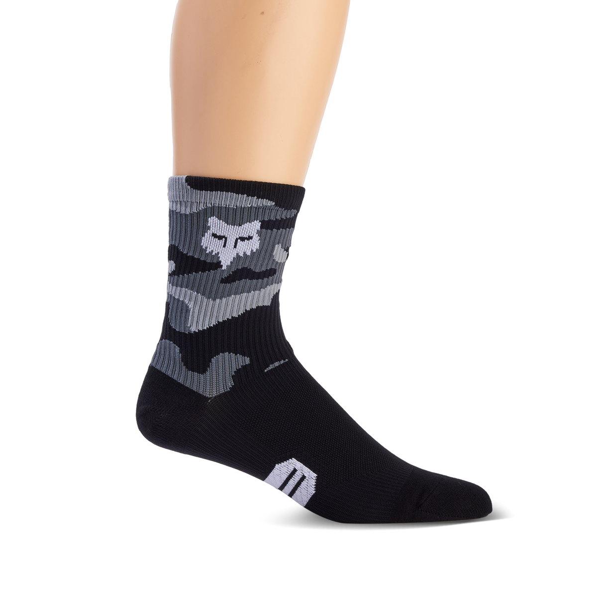 Fox 6" Ranger Chaussette Noir Camouflage