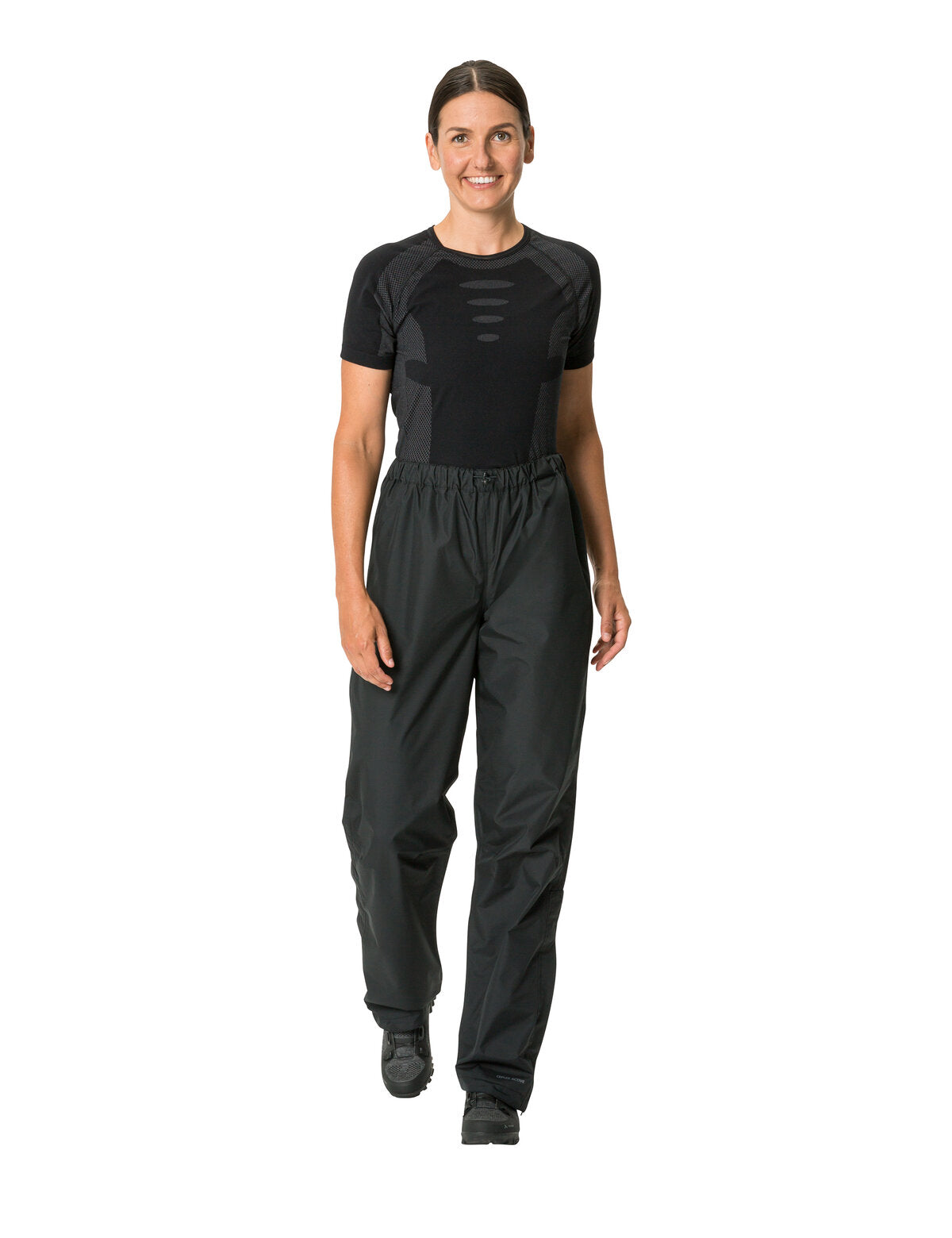 VAUDE Fluid Pantalon Femme noir