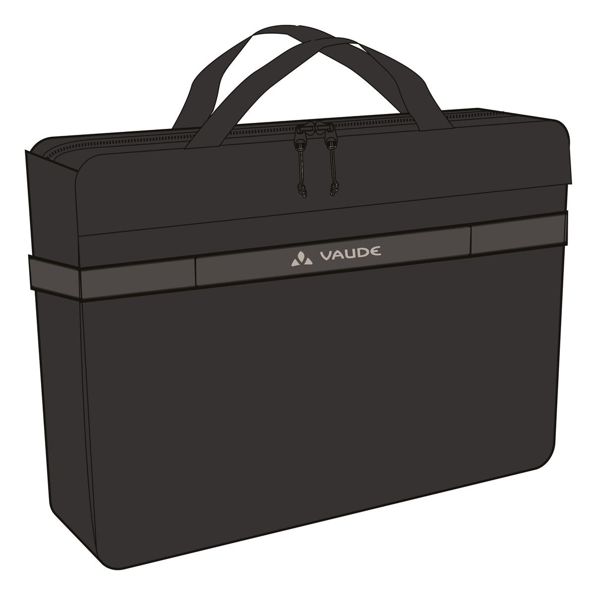 VAUDE Mineo Commuter 17 Sacoche noire