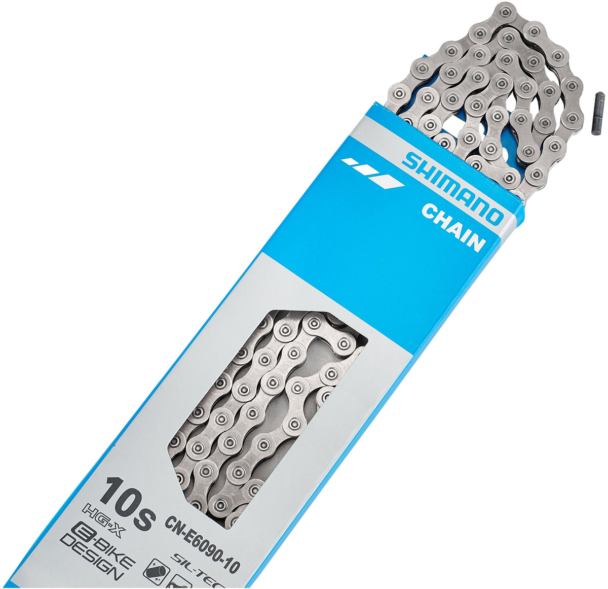Shimano CN-E6090 chaîne E-Bike 10 vitesses argent