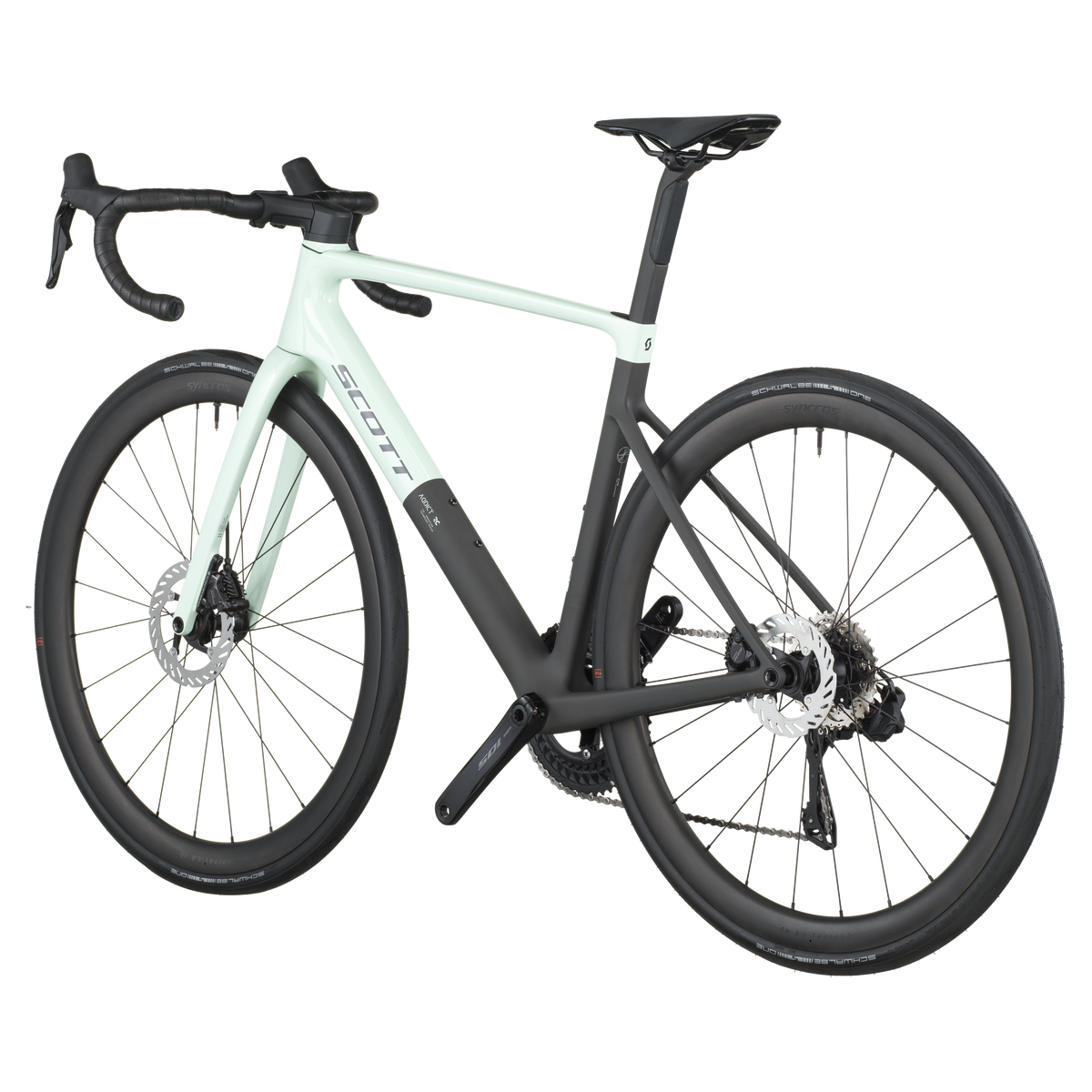 Scott Addict RC 30 vert givré/noir carbone