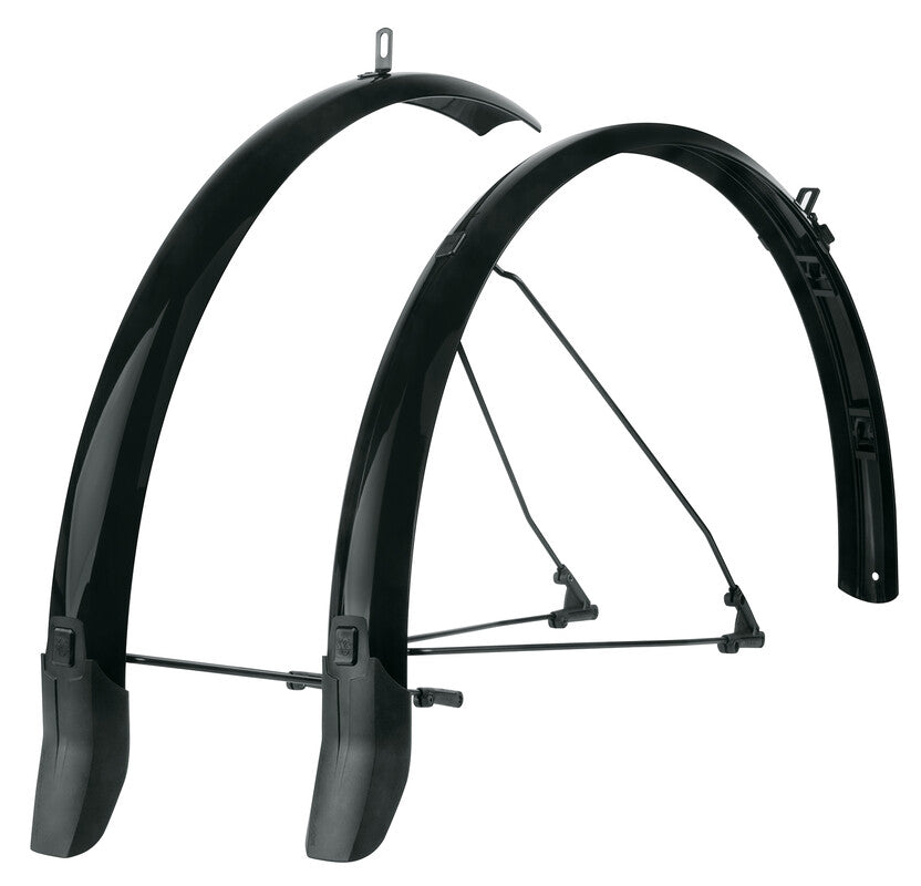 SKS Bluemels Garde-boue à câble Set 28" 55mm noir