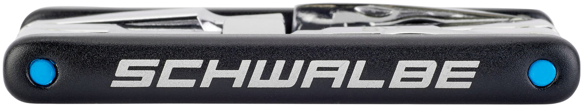Schwalbe Multitool 2.0 incl. outil de valve noir/argent