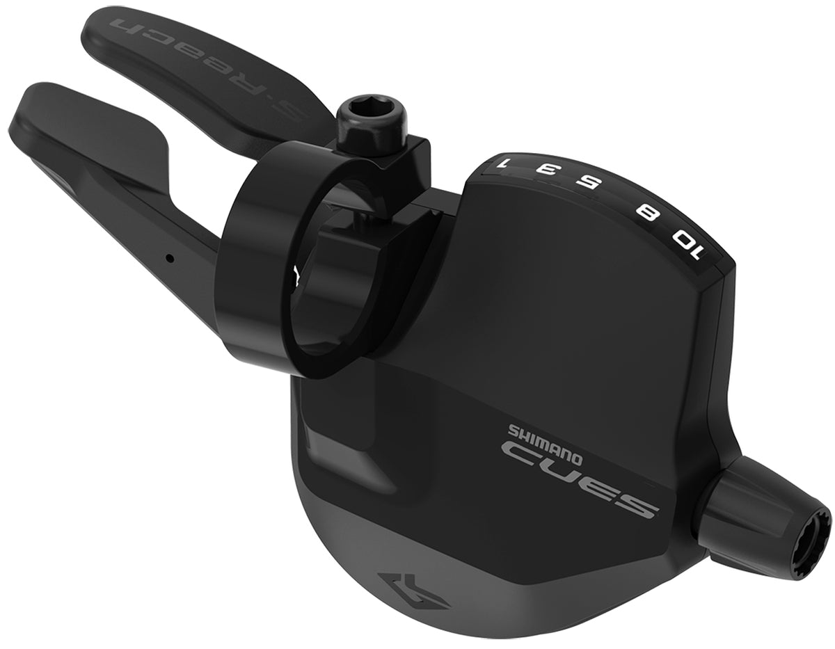 Shimano Levier de vitesses CUES SL-U6050 SHORT REACH 10 vitesses Avec indicateur de vitesse