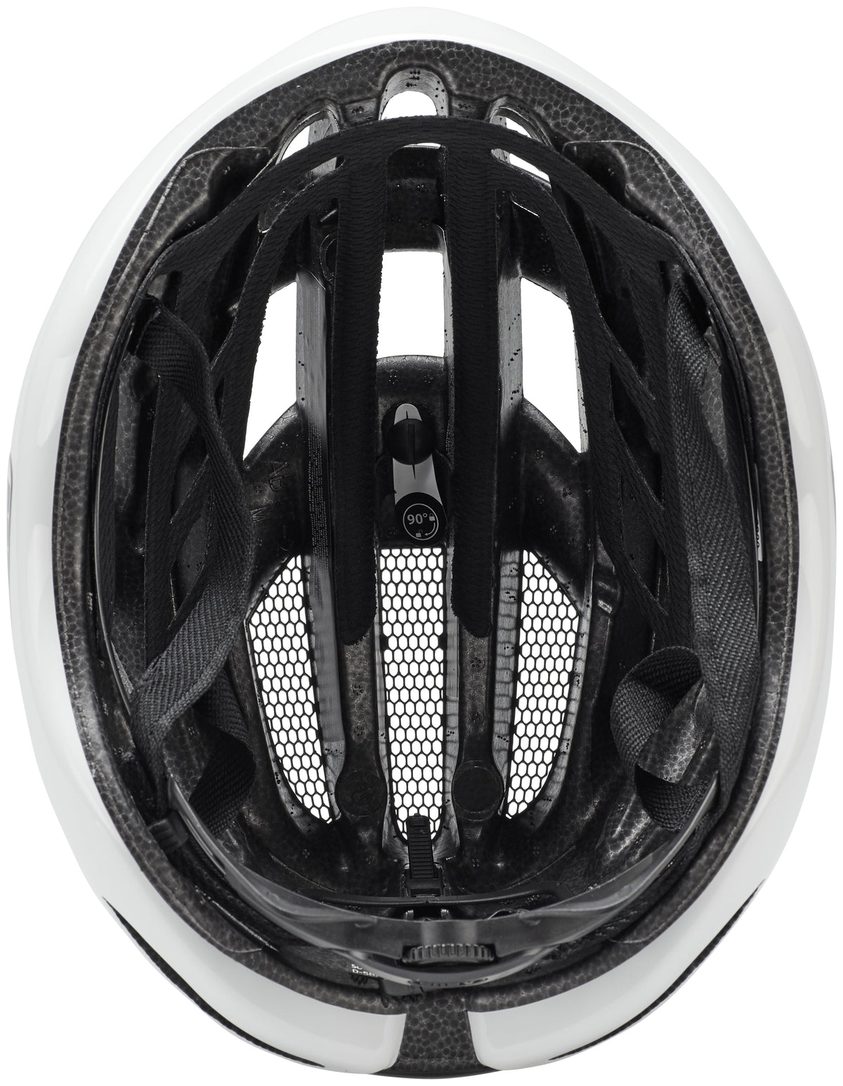 Casque ABUS Airbreaker Route blanc polaire