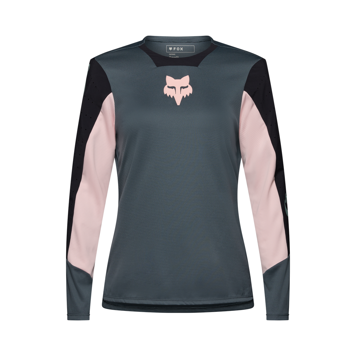 Fox W Defend LS Maillot Création Deep Cobalt