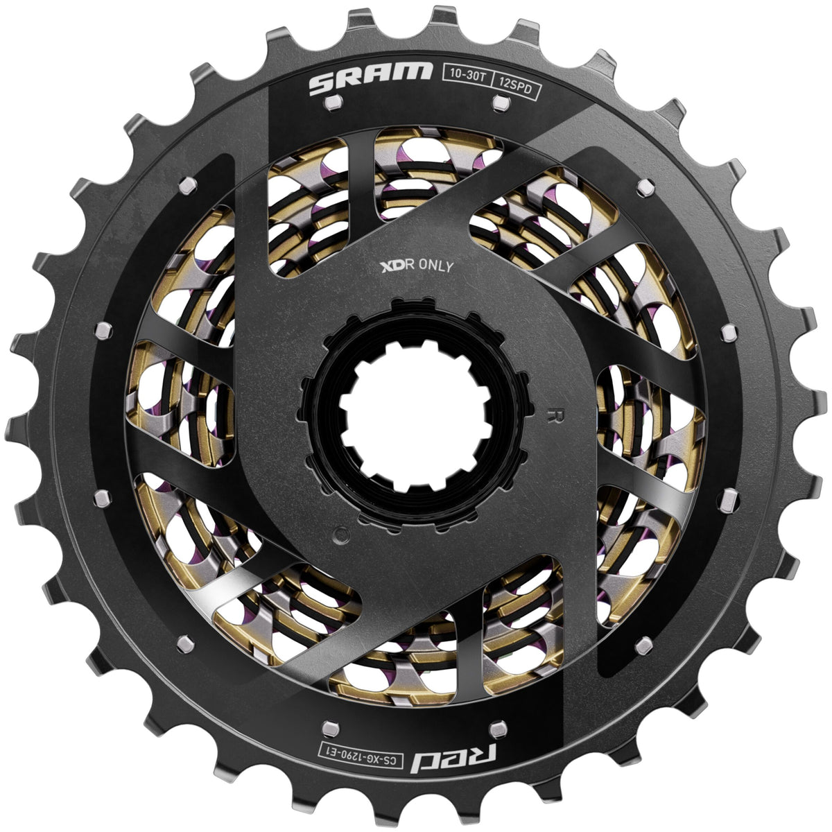 SRAM Cassette XG-1290 E1 X-Glide arc-en-ciel