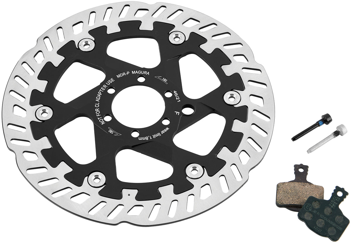 Magura MT eSTOP Kit optimisé avec disque de frein 7.S MDR-P 6 trous Ø180mm et plaquettes de frein