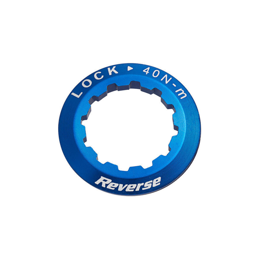 Reverse bague de verrouillage de cassette bleu