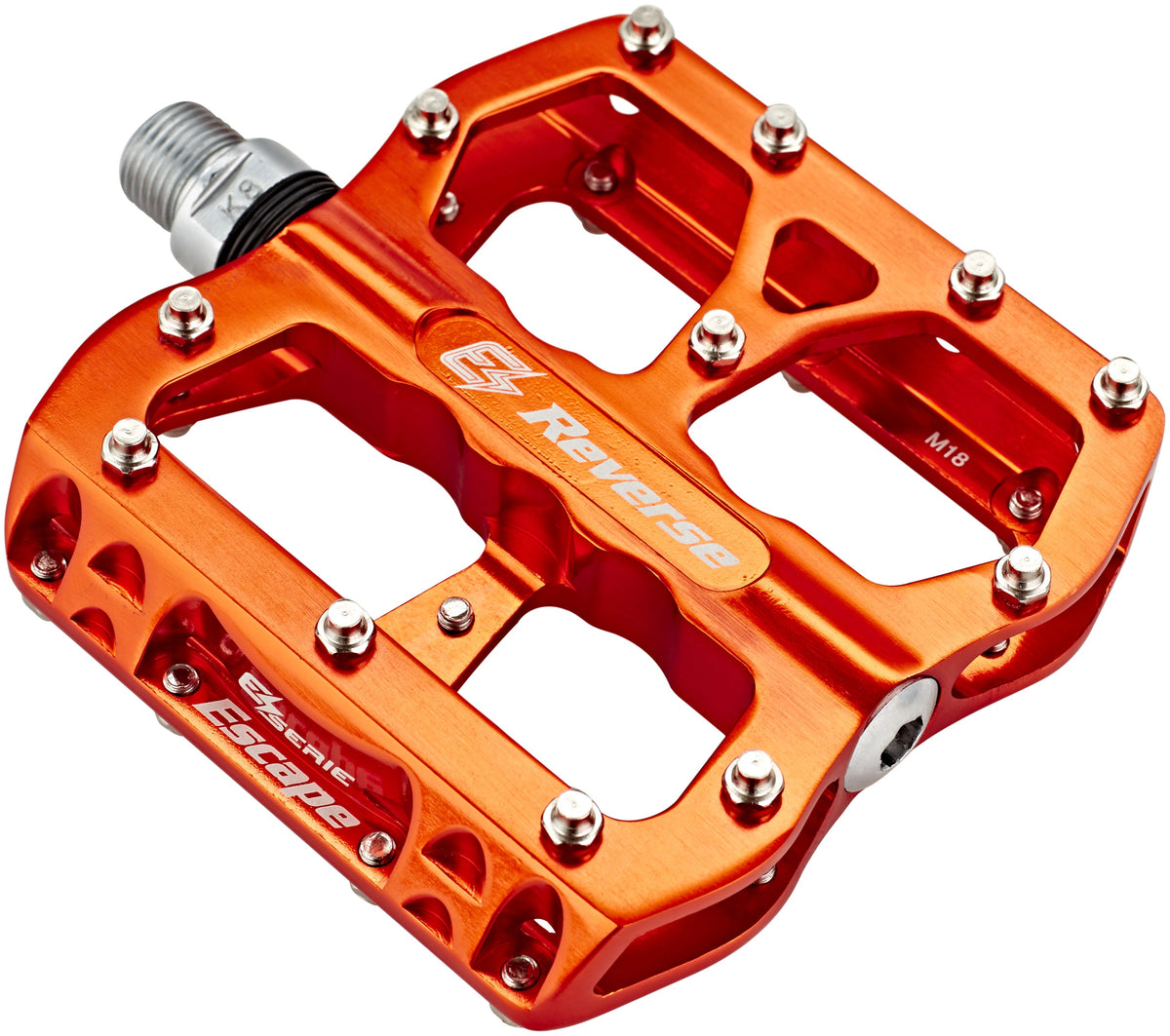 Pédales Reverse E-Escape orange