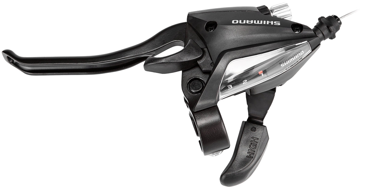 Shimano ST-EF500-4 Leviers de changement/de frein AV 3 vitesses noir