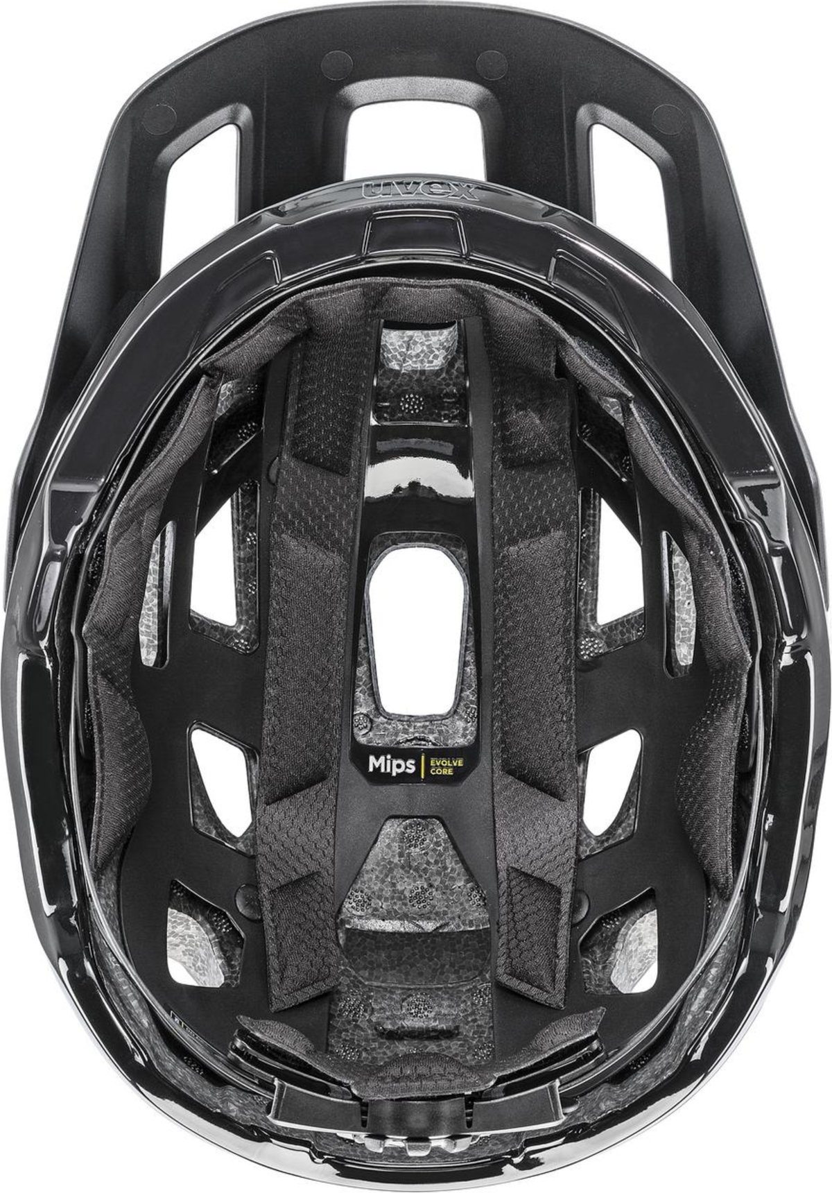uvex React Mips Casque VTT Noir Mat