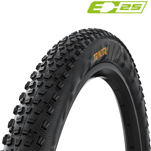 Continental Trinotal Trail Rapid pliable 28" pneu pliable noir / noir skin