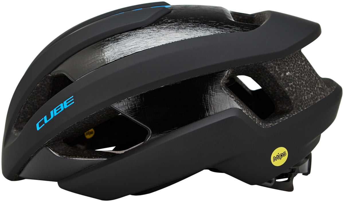 Casque de vélo de course Cube Heron SLT noir