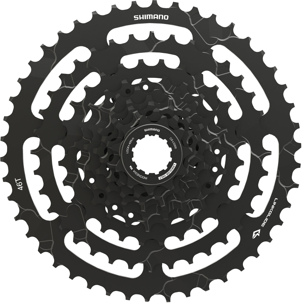 Shimano Cues CS-LG300 cassette 9 vitesses 11-46 dents