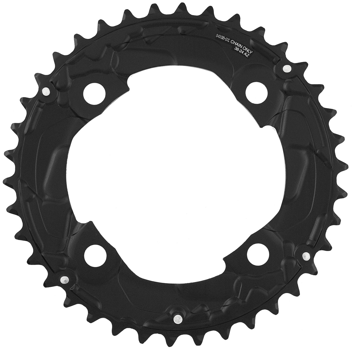 Shimano Deore FC-M617 plateau 10 vitesses noir