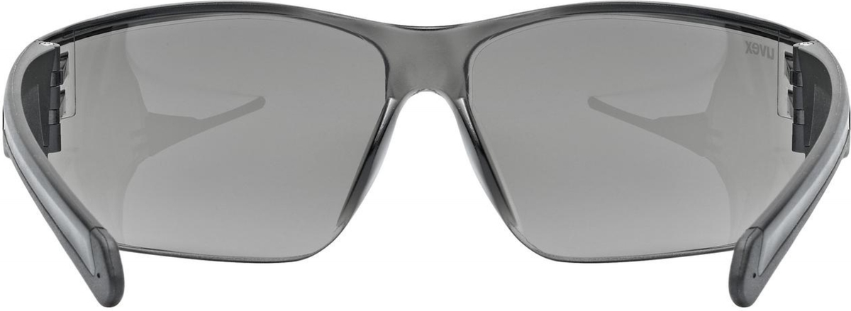 uvex Equate Lunettes de vélo Noir Mat / Fumé