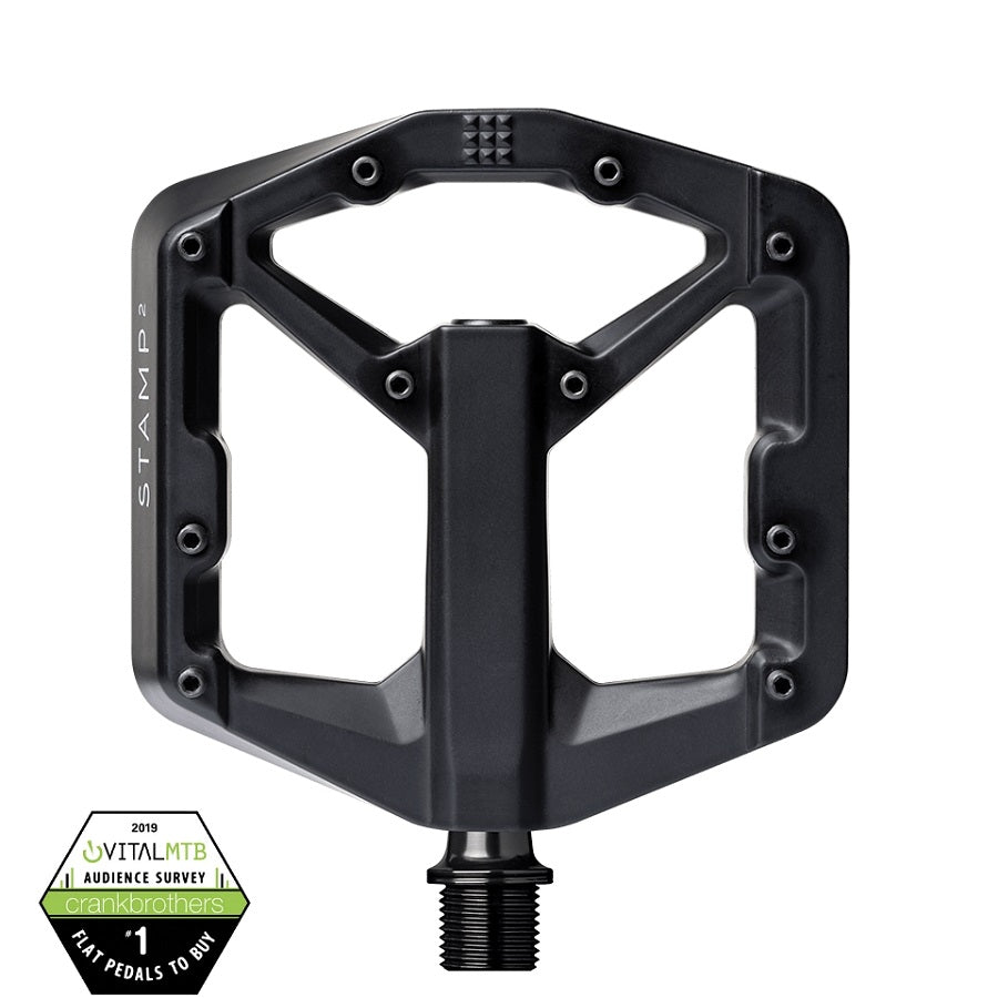 Crankbrothers Stamp 2 Small pédale plateforme noire