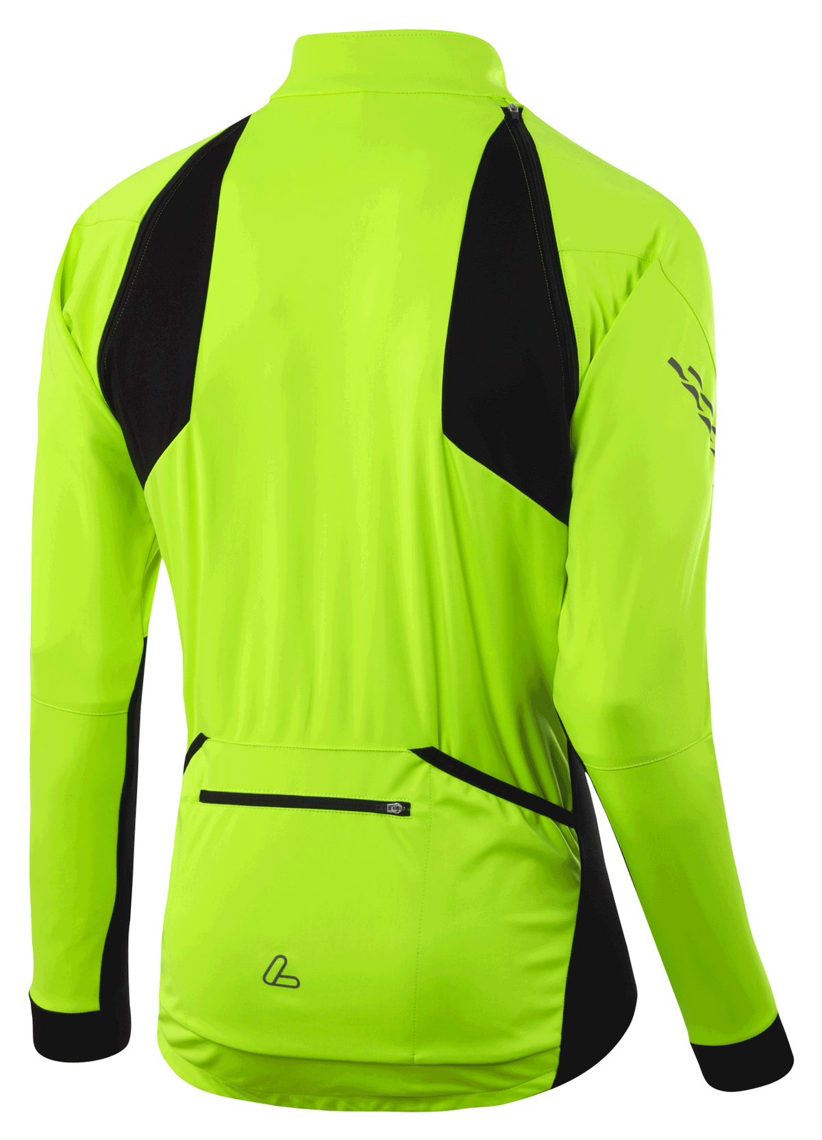 Löffler M Veste Zip-Off Vélo San Remo Ab Light Jaune Néon