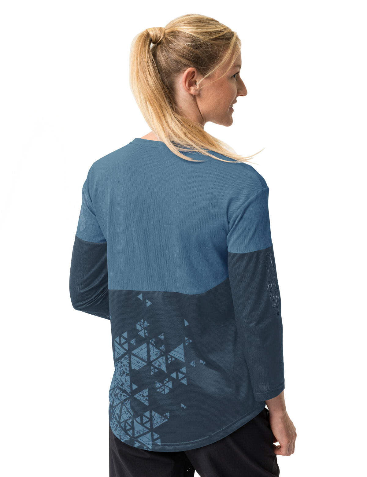 VAUDE Moab V T-shirt manches longues femme bleu