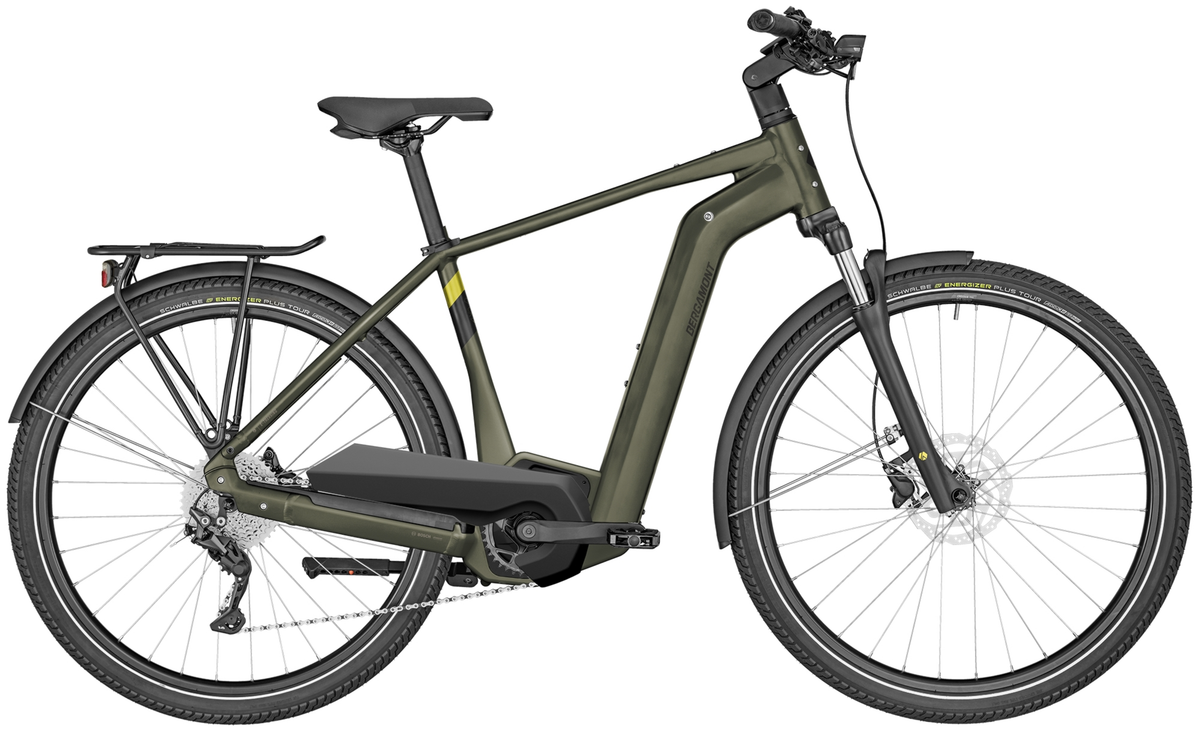 Bergamont E-Horizon Edition 5 Gent Diamant mat vert kaki