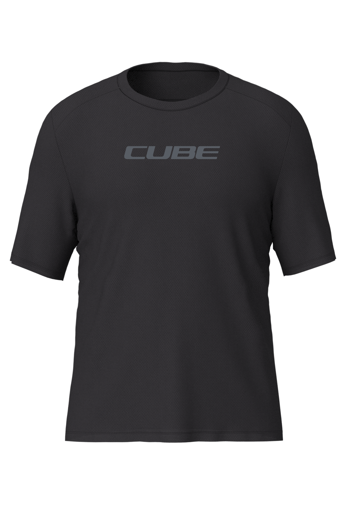 Cube Maillot fonctionnel manches courtes noir