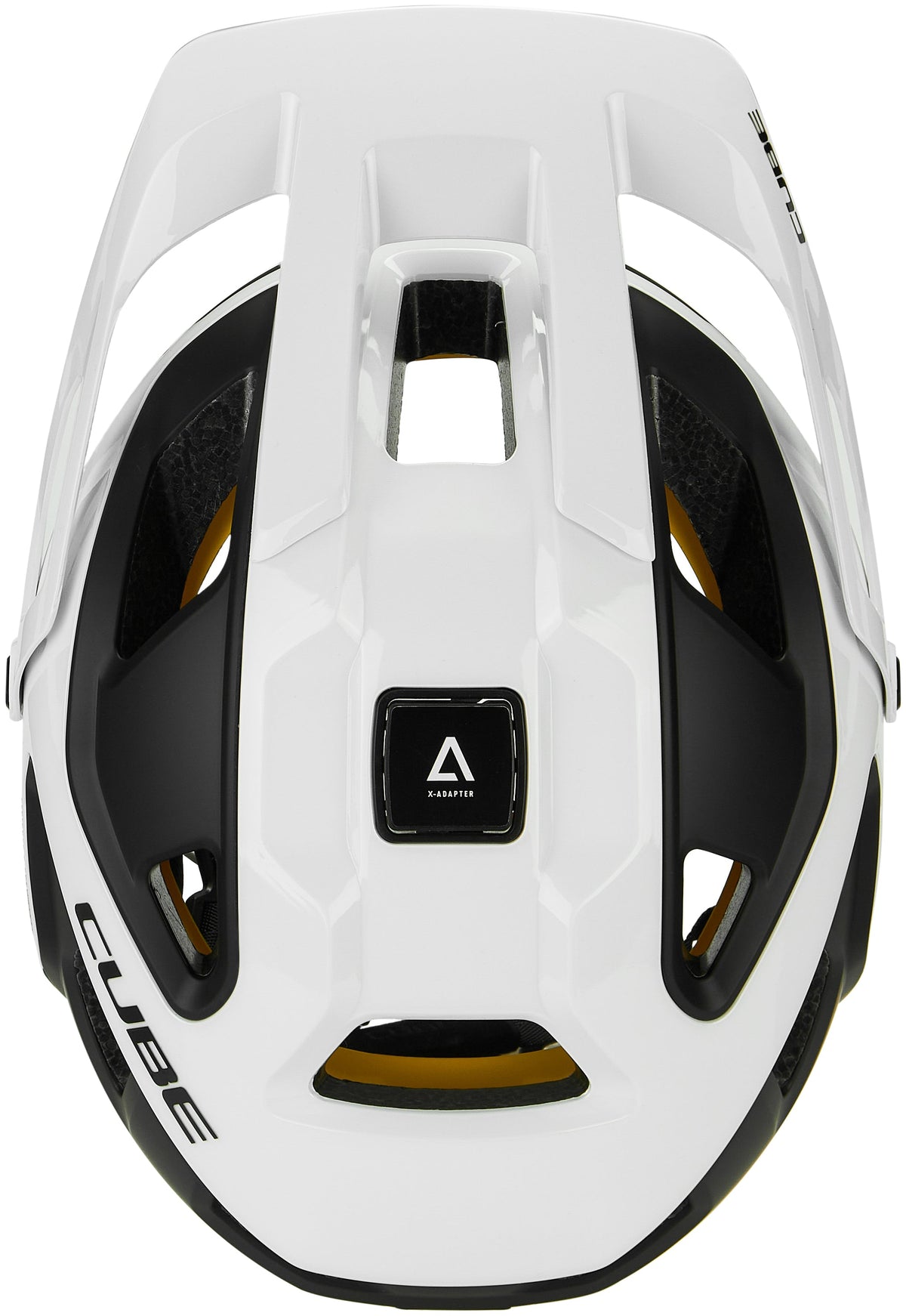 CUBE Casque STROVER blanc´n´noir