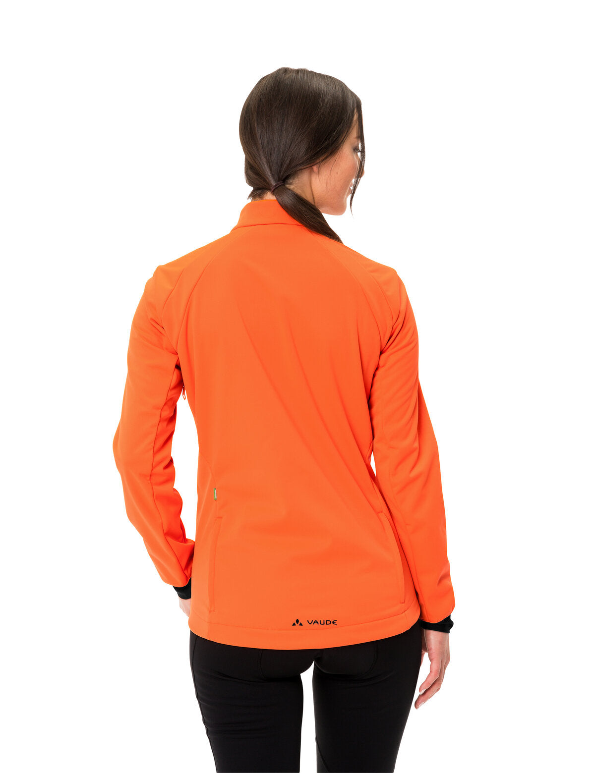 VAUDE Posta Softshell Veste Femme orange néon