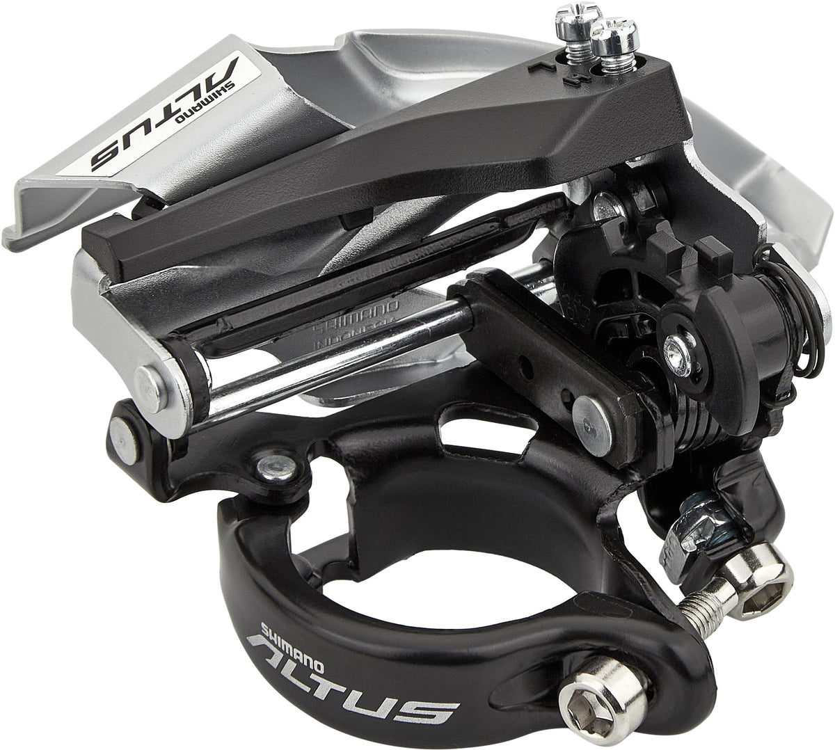 Shimano Altus FD-M370 dérailleur avant 3x9 vitesses collier double traction noir/argent