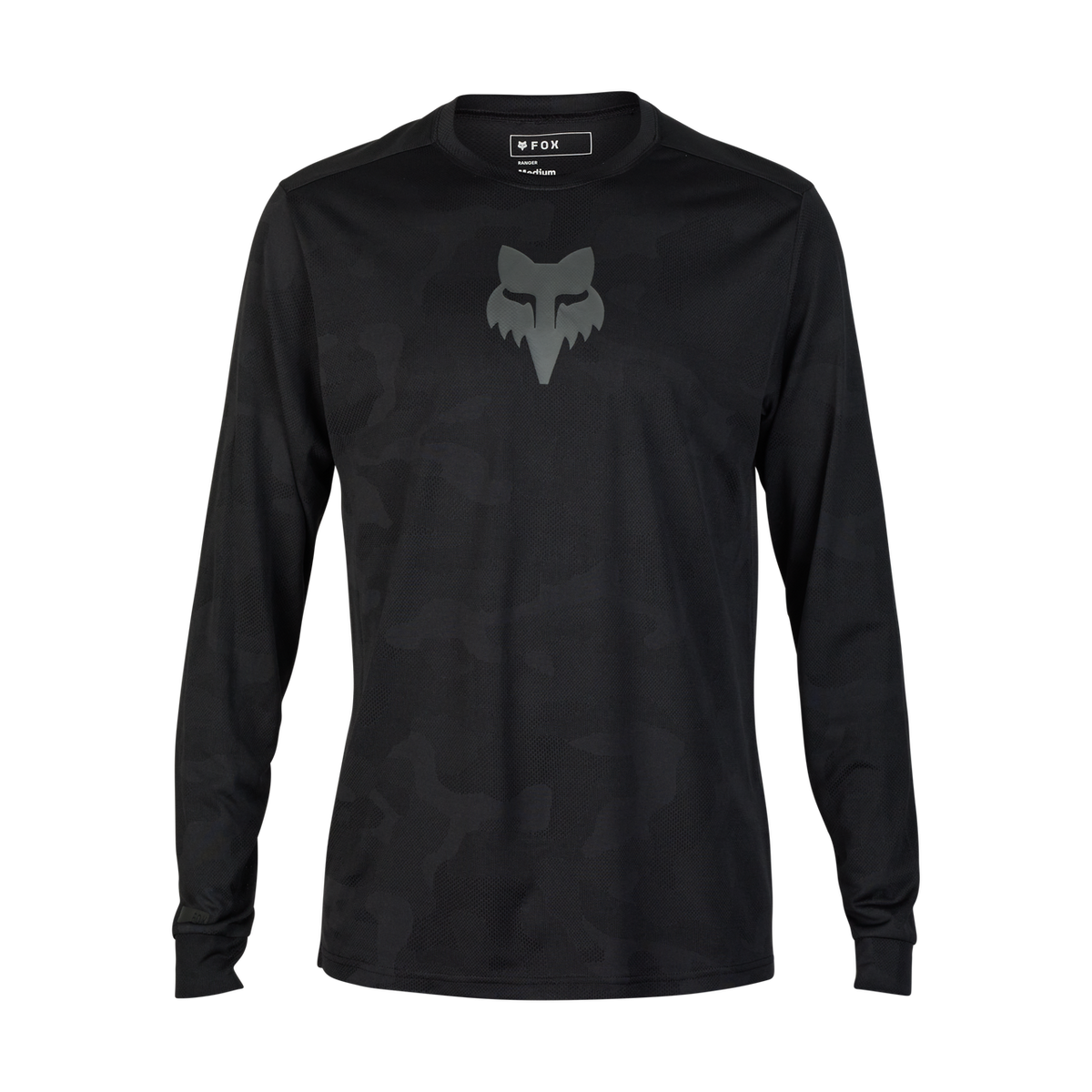 Fox Ranger Tru Dri Maillot manches longues Noir
