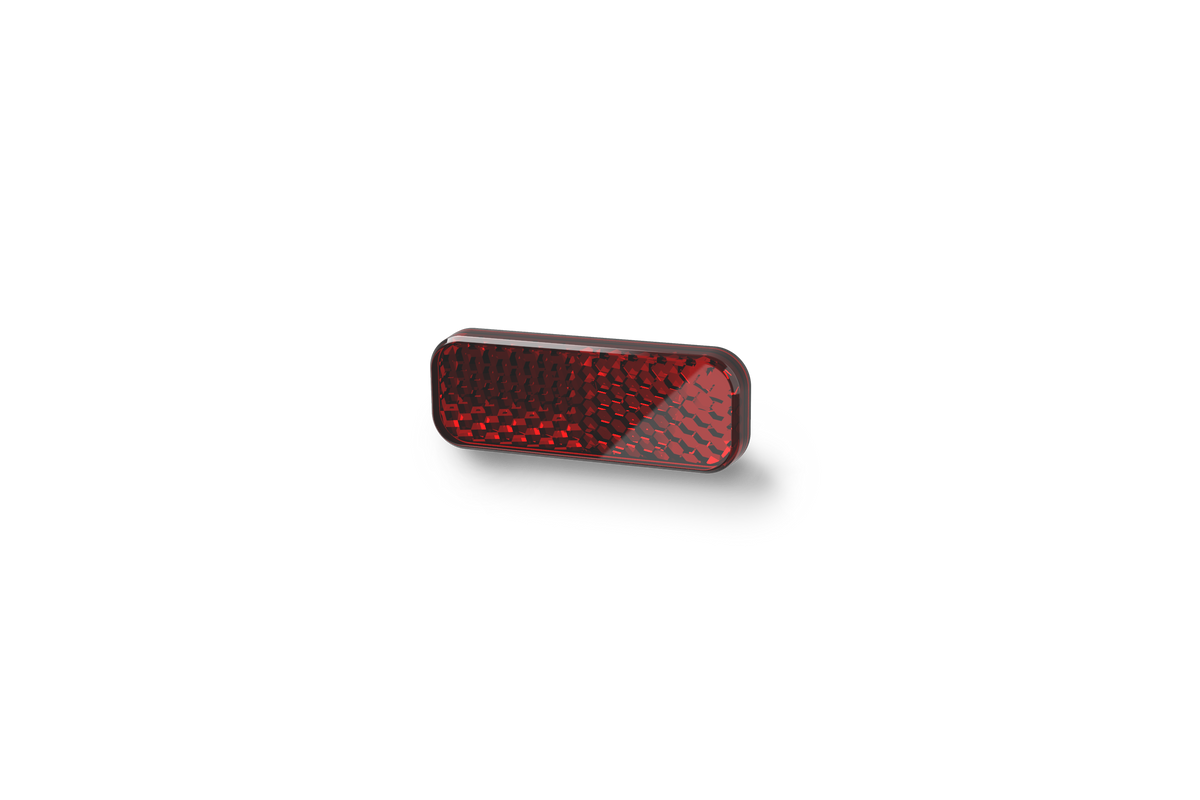 Réflecteur de tige de selle ACID rouge