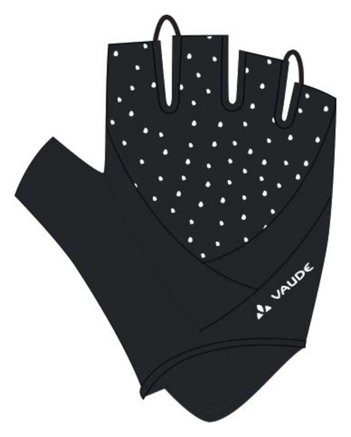 VAUDE Advanced Gloves II Femme noir