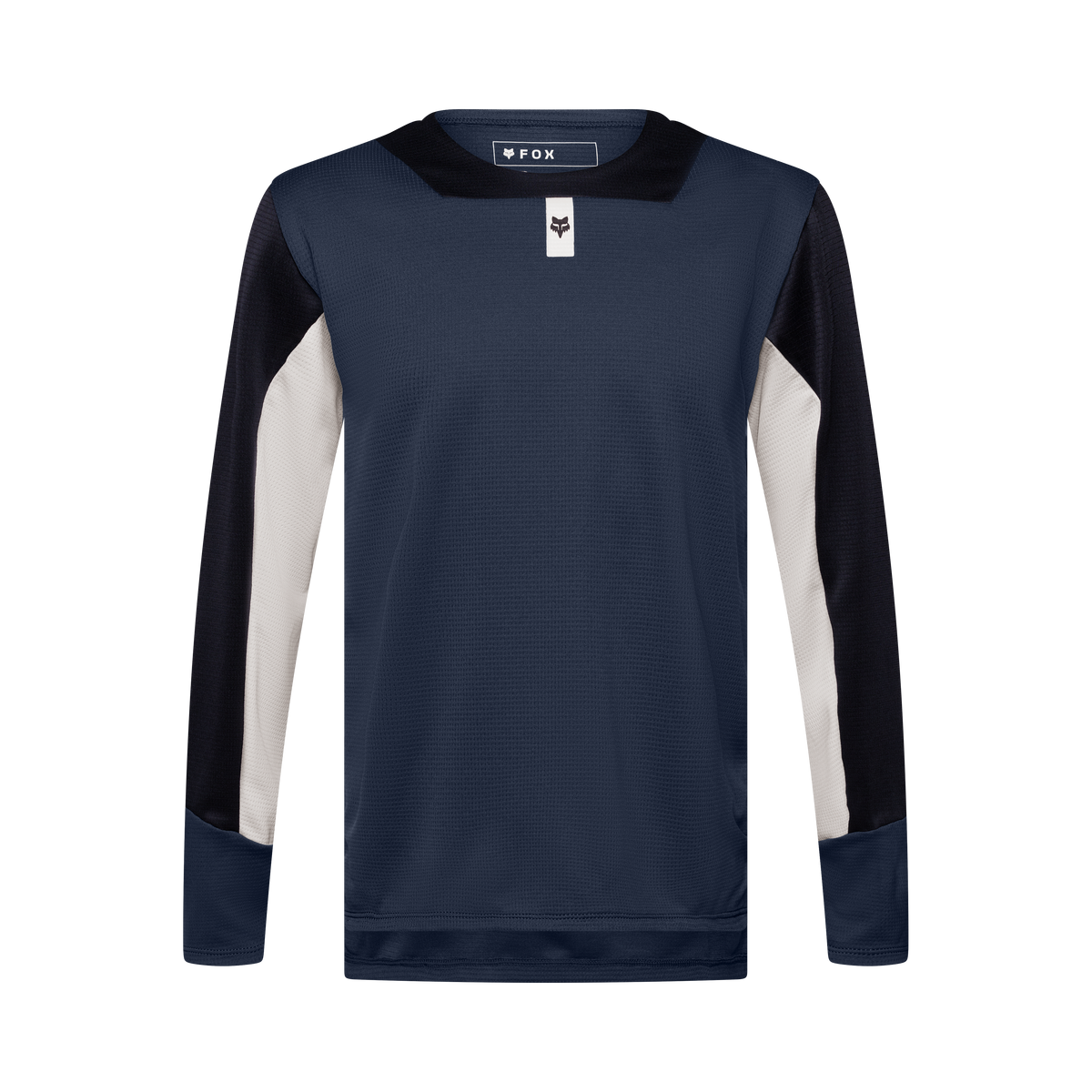 Fox YTH Defend LS Maillot Bleu Galaxie