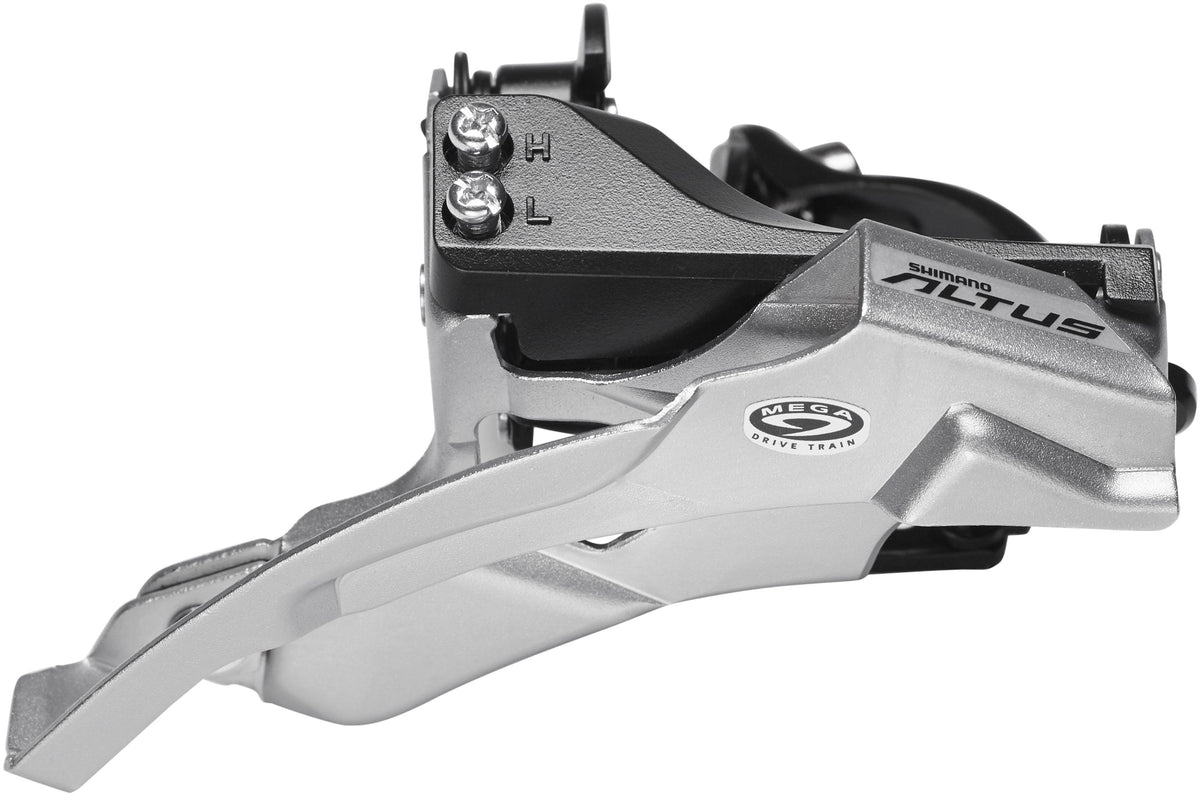 Shimano Altus FD-M370 dérailleur avant 3x9 vitesses collier double traction noir/argent
