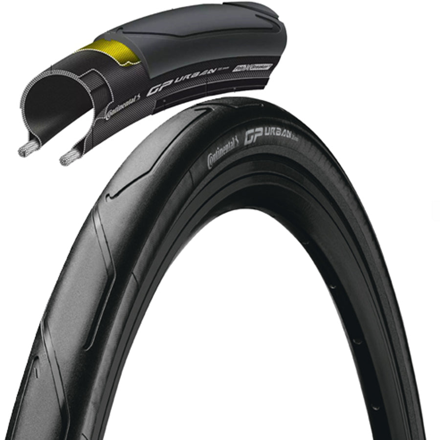 Continental GrandPrix Urban pneu pliant 28x1.35" noir
