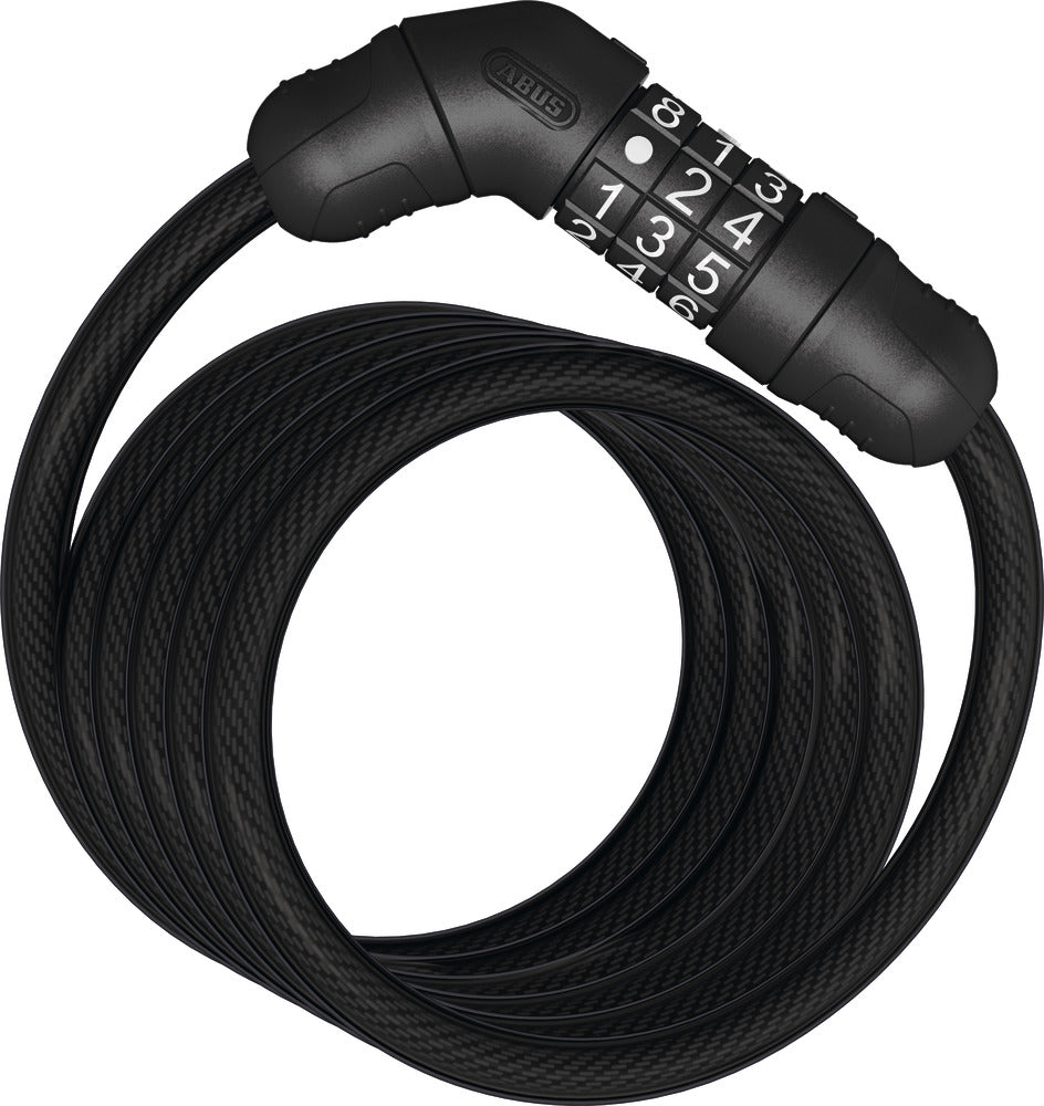 ABUS Star 4508C/150 câble spirale noir