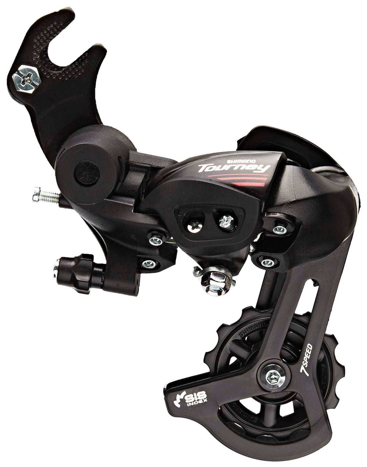 Shimano Tourney RD-A070 dérailleur montage sur axe 7 vitesses noir
