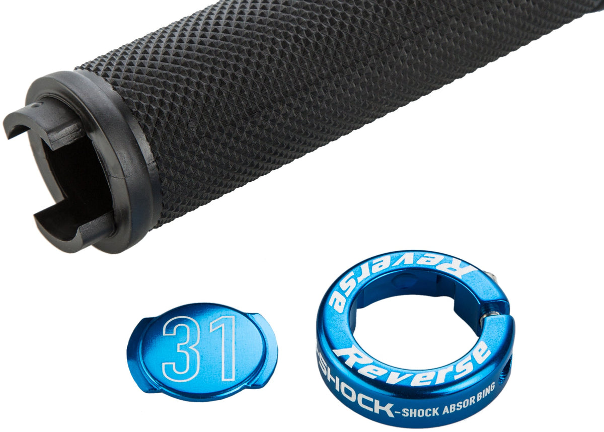 Reverse Classic R-Shock Compound poignées noir/bleu foncé