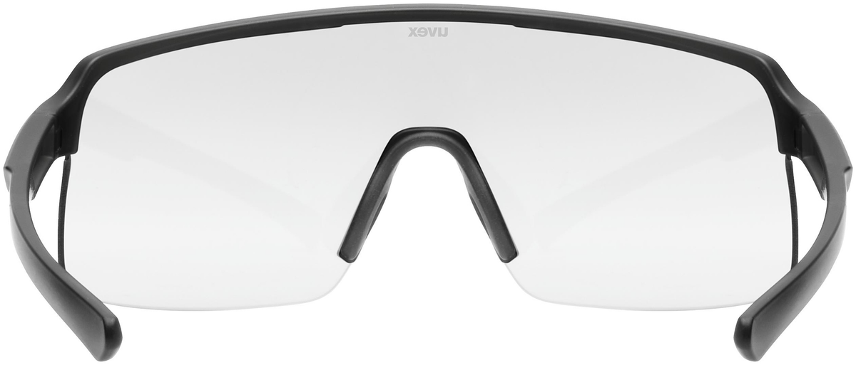 uvex Dyrt Lunettes de vélo Noir Mat / Transparent