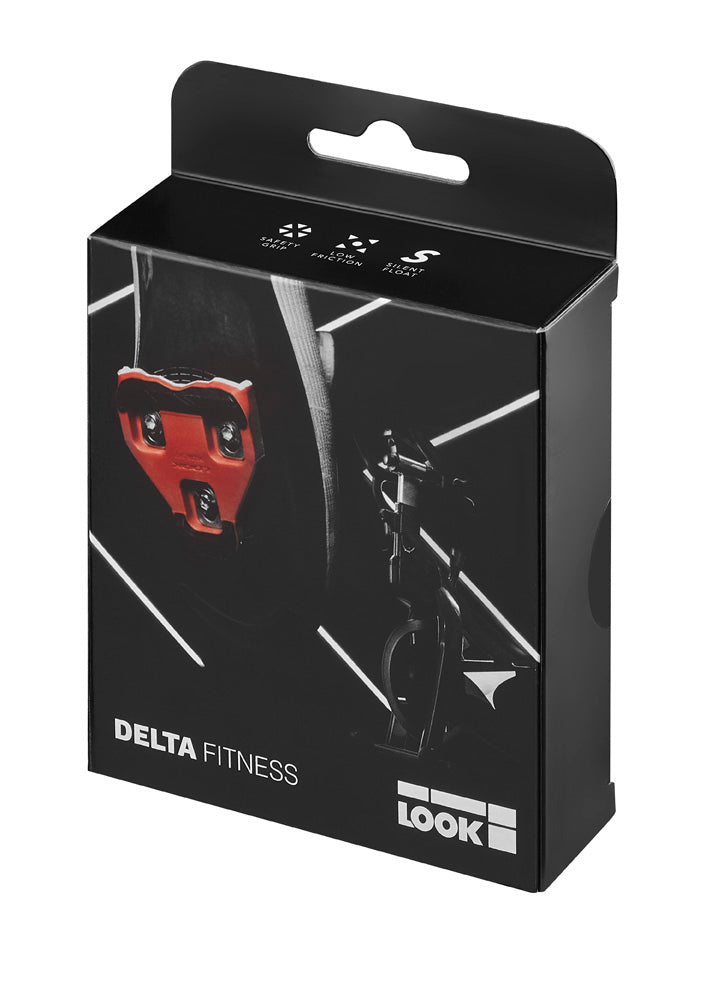 Look Delta Grip plaques de pédale rouge