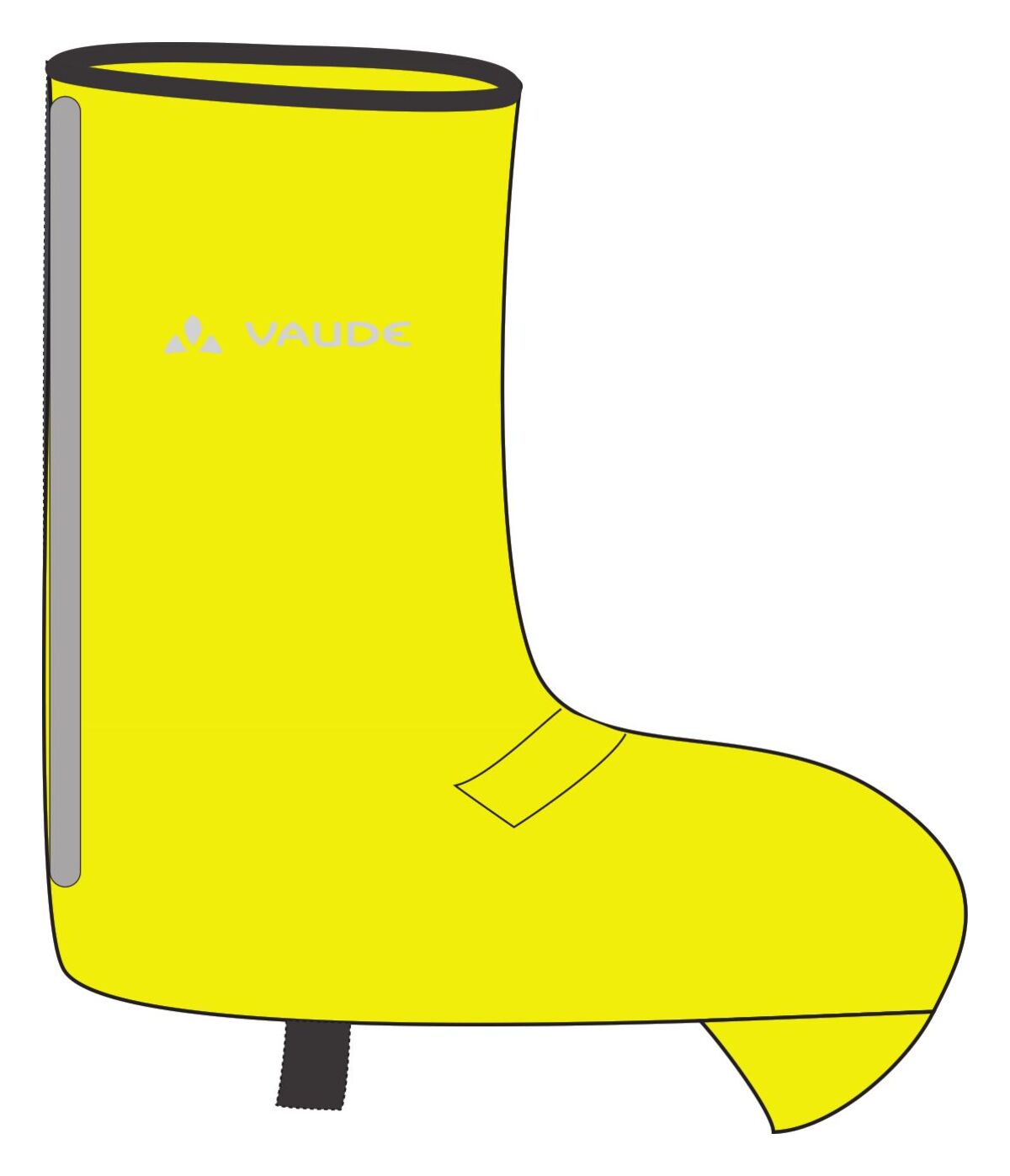 VAUDE guêtres courtes jaune