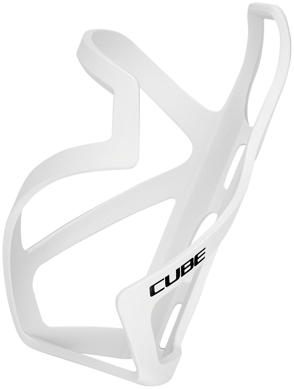 CUBE Porte-bidon HPP Sidecage blanc mat´n´noir brillant