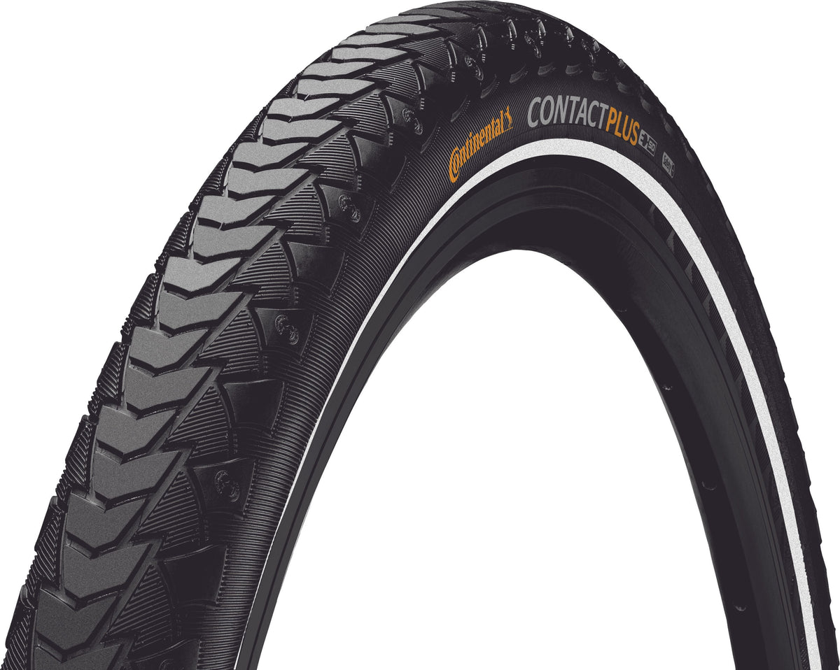 Continental Contact Plus pneu à tringle SafetyPlus Breaker 28" Reflex