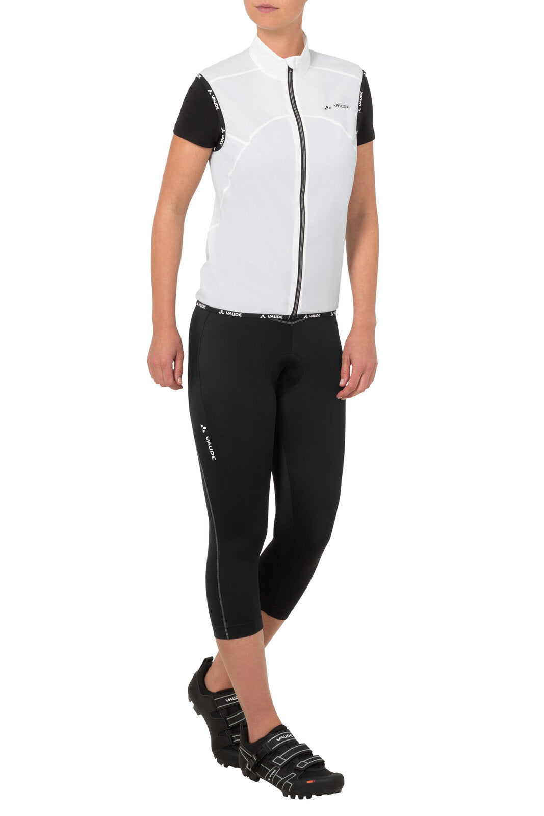 VAUDE Pantalon 3/4 Active Femme noir