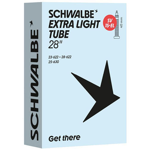 Schwalbe SV 15-EL EXTRA LIGHT chambre à air 23/28-622/630